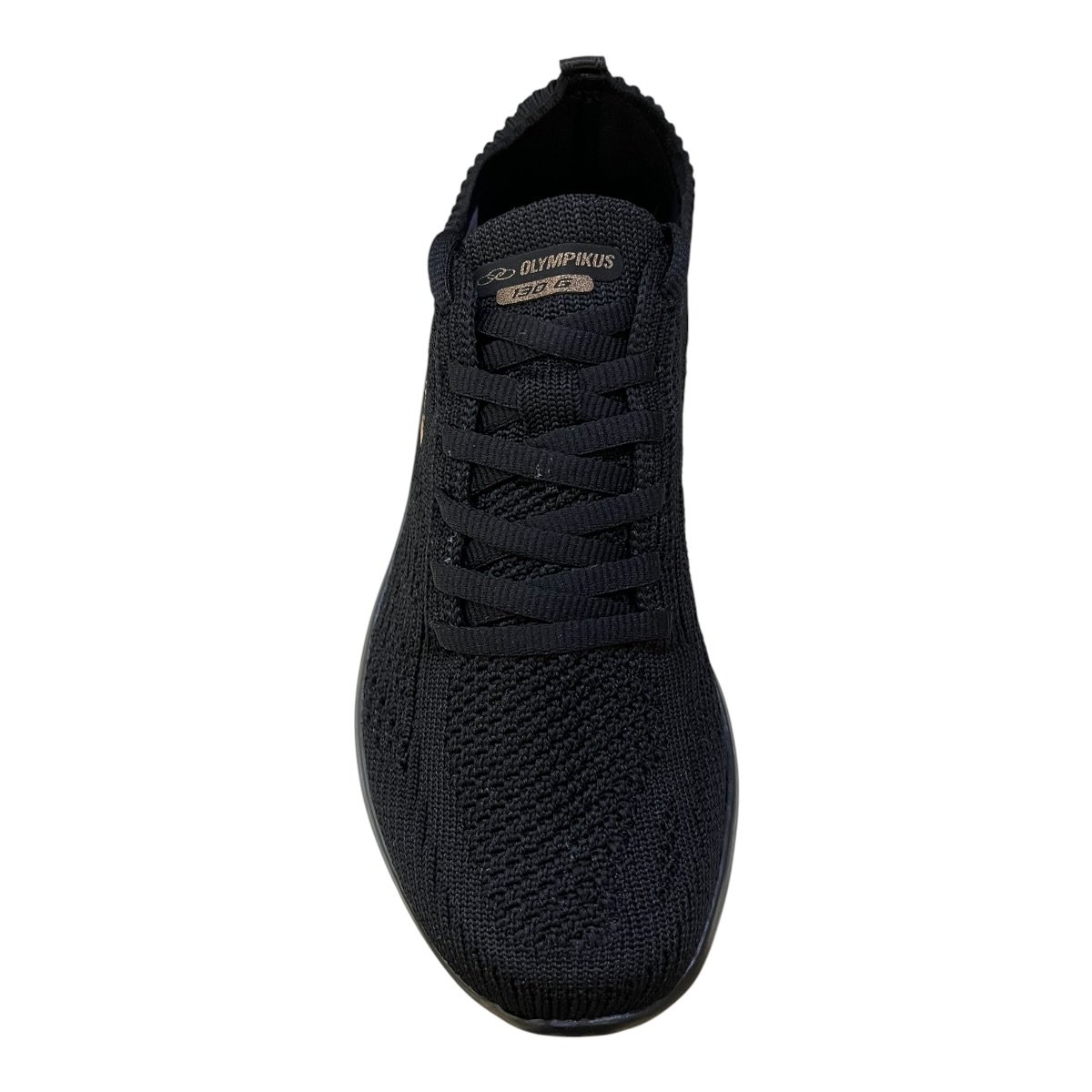 Tenis Feminino Olympikus Ultraleve Esporte Conforto Academia Caminhada Preto Preto 3