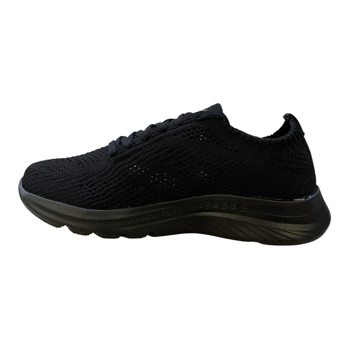 Tenis Feminino Olympikus Ultraleve Esporte Conforto Academia Caminhada Preto Preto 5