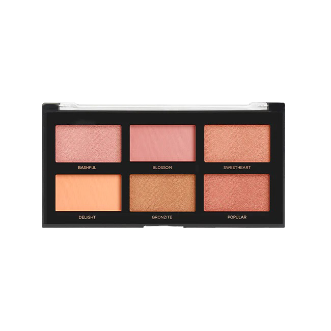 Paleta de Blush Profusion Blush I 6 Cores Multicores 2