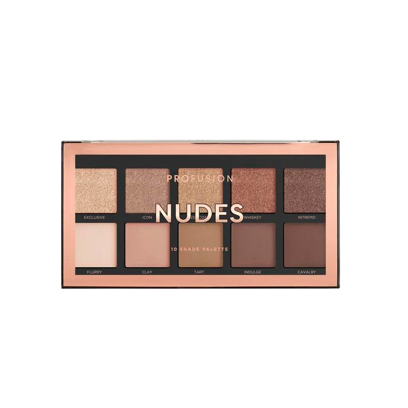 Paleta de Sombras Profusion Nudes 10 Cores Multicores 1