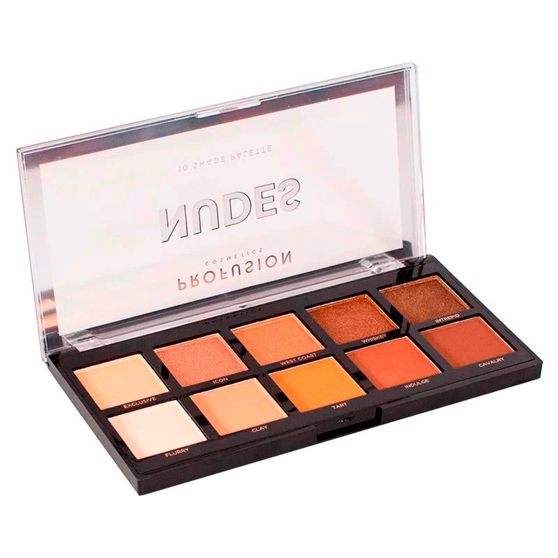 Paleta de Sombras Profusion Nudes 10 Cores Multicores 4