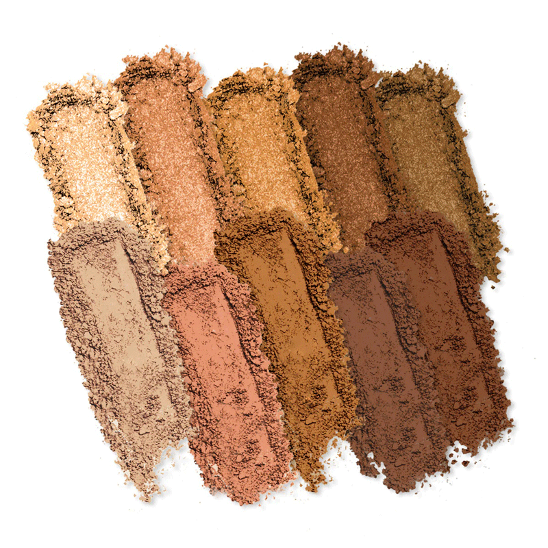 Paleta de Sombras Profusion Nudes 10 Cores Multicores 5