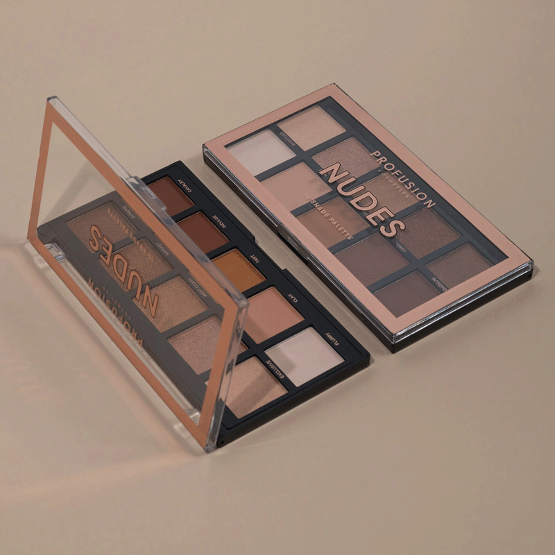 Paleta de Sombras Profusion Nudes 10 Cores Multicores 6