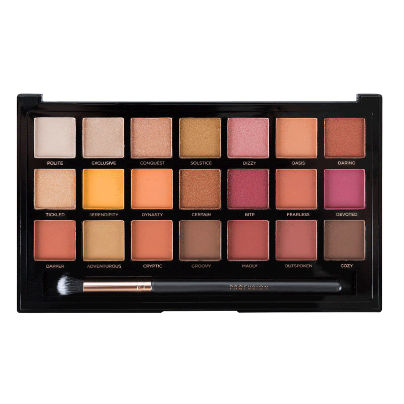 Paleta de Sombras Profusion Siennas 21 Cores Multicores 2