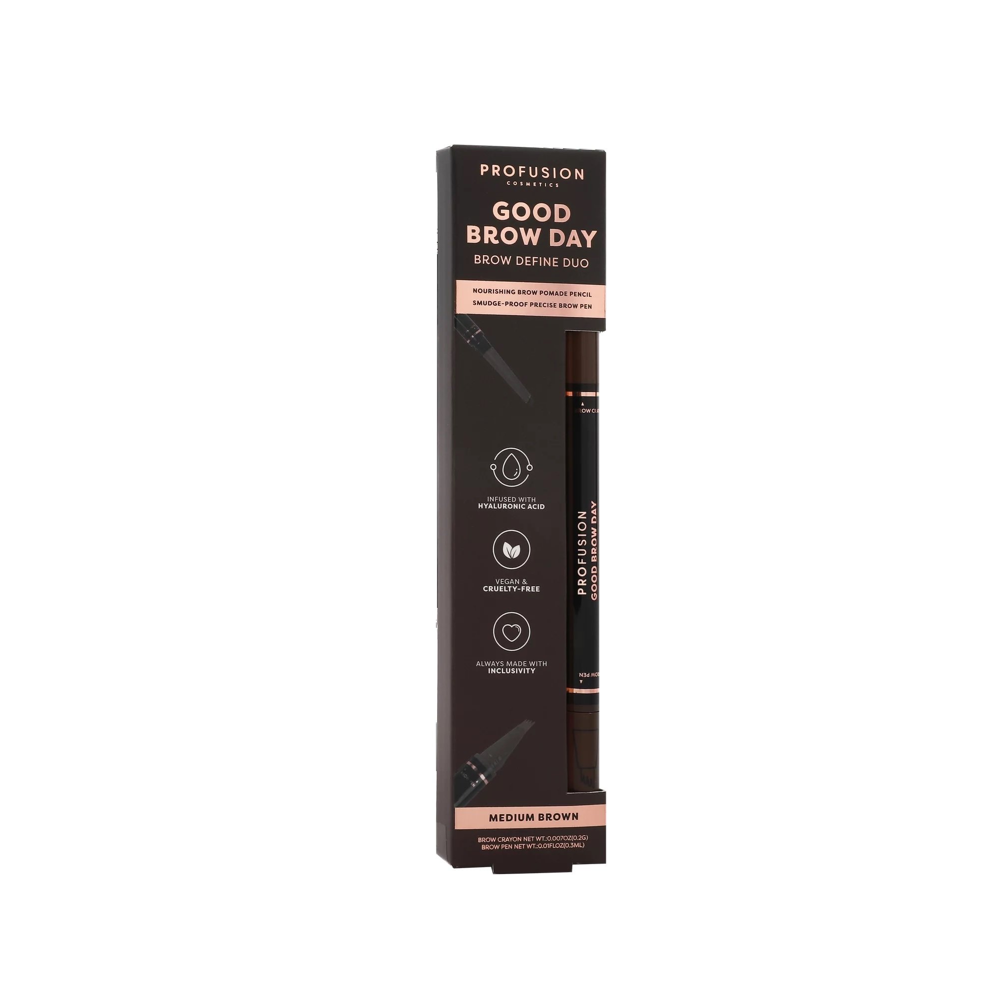 Duo Define Sobrancelhas Profusion Good Brow Day Medium Brown Medium Brown 4