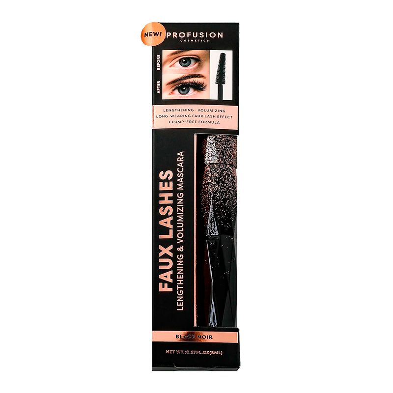 Máscara de Cílios Profusion Faux Lashes (Volume e Alonga) Preto 3
