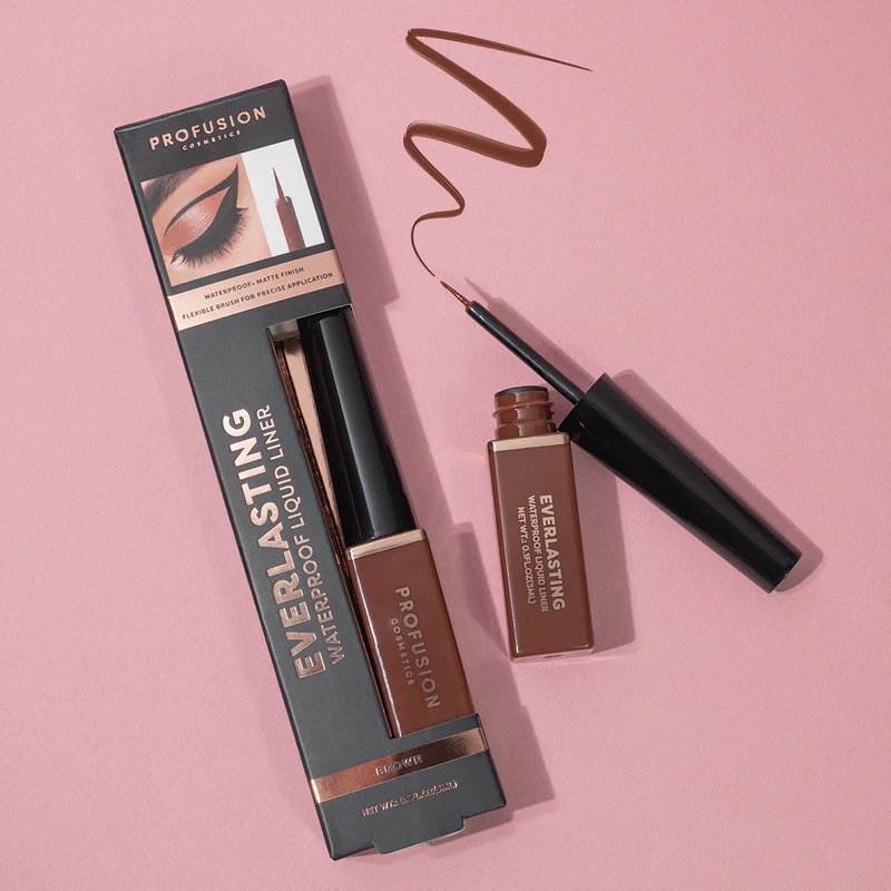 Delineador Líquido Profusion Everlasting Brown Brown 4