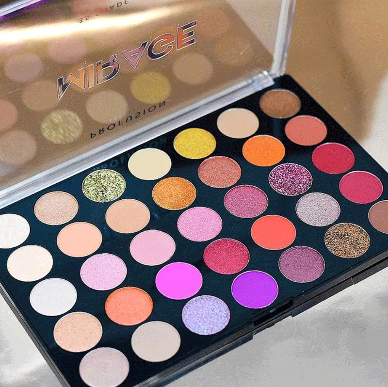 Paleta de Sombras Profusion Mirage 35 Cores Multicores 5