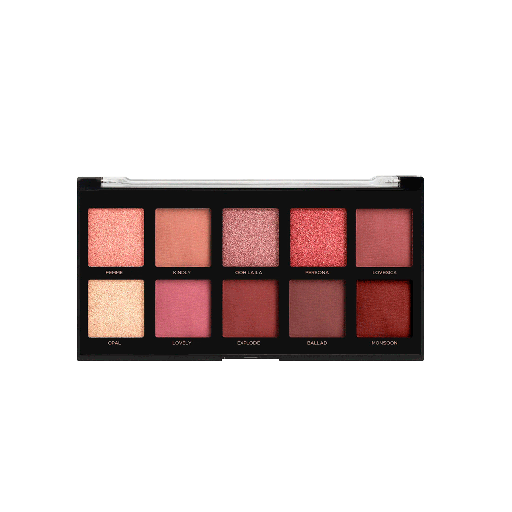 Paleta de Sombras Profusion Mauves 10 Cores Multicores 2