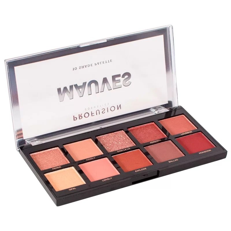 Paleta de Sombras Profusion Mauves 10 Cores Multicores 3