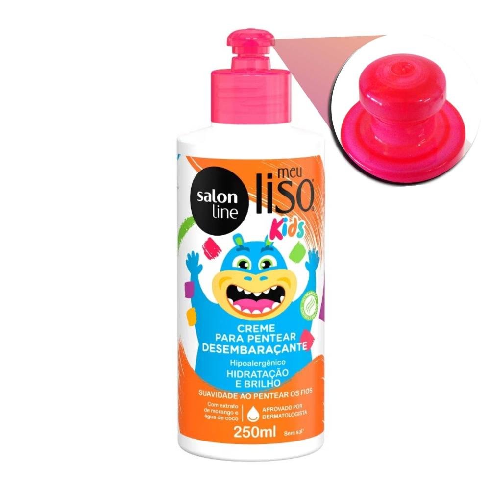 Creme Para Pentear Salon Line Kids Meu Lisinho Imaginação e Diversão 250ml 250ml 8