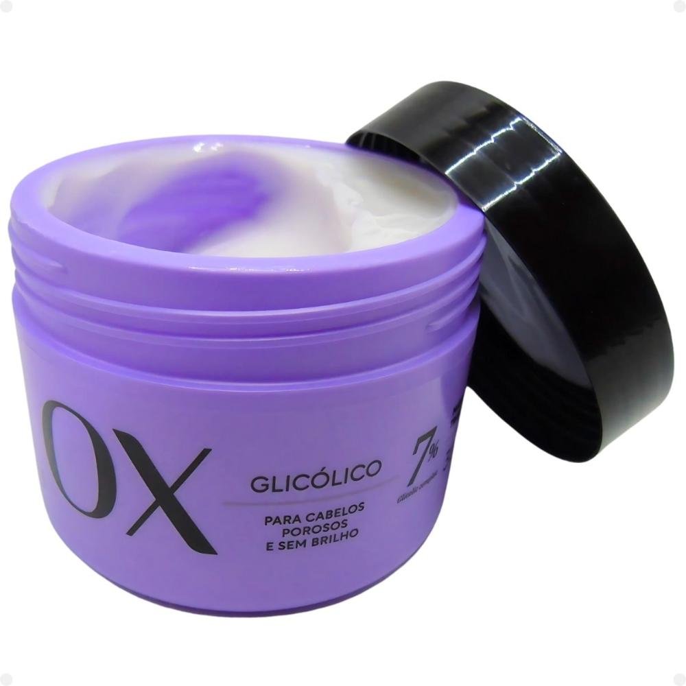 Kit Ox Glicólico: Shampoo e Condicionador 170ml + Máscara ÚNICO 4