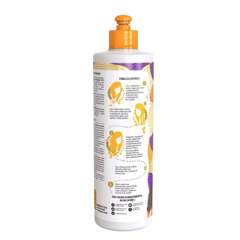 Ativador de Cachos Salon Line Sos Cachos Óleo de Manga 500ml 500ml 4