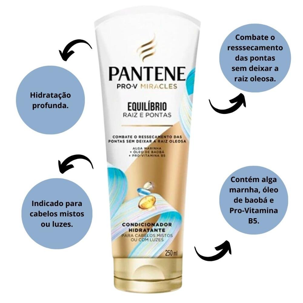 Condicionador Pantene Pro-v Equilíbrio  250ml 250ml 2