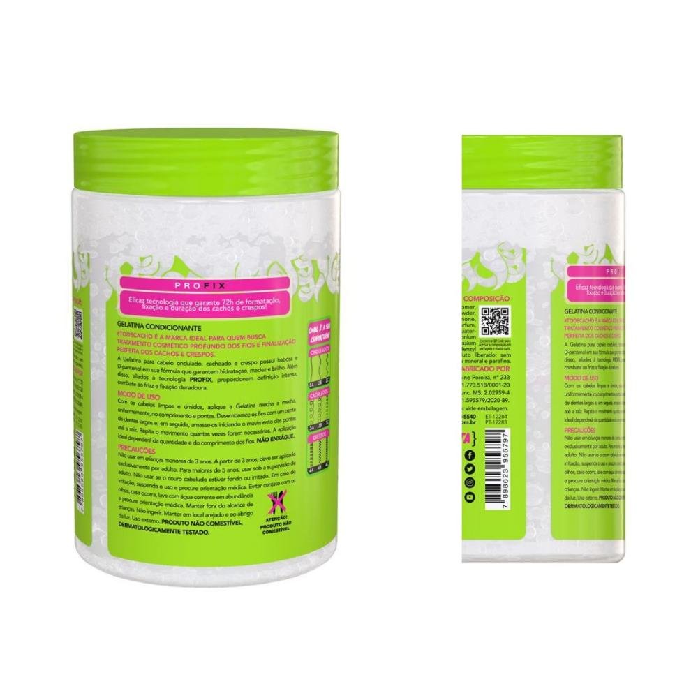 Gelatina Salon Line #todecacho Super Definição 1kg 1kg 3