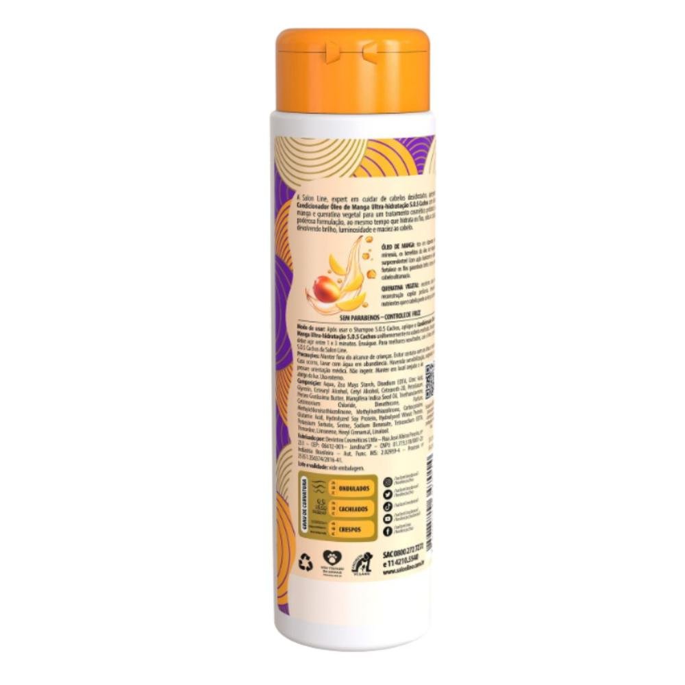 Condicionador Salon Line Sos Cachos Óleo de Manga 300ml 300ml 3