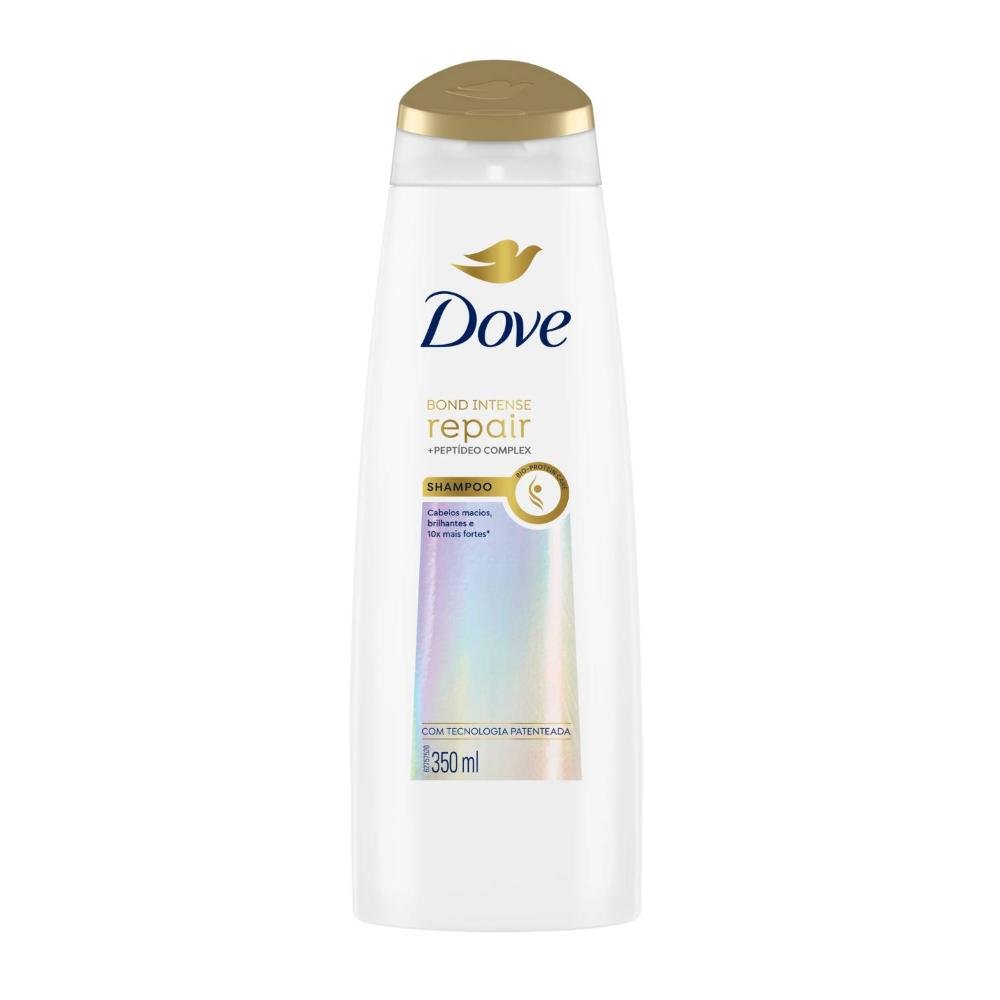 Kit Dove Bond Intense: Shampoo 350ml, Condicionador 250ml e Óleo Sérum Bifásico ÚNICO 3