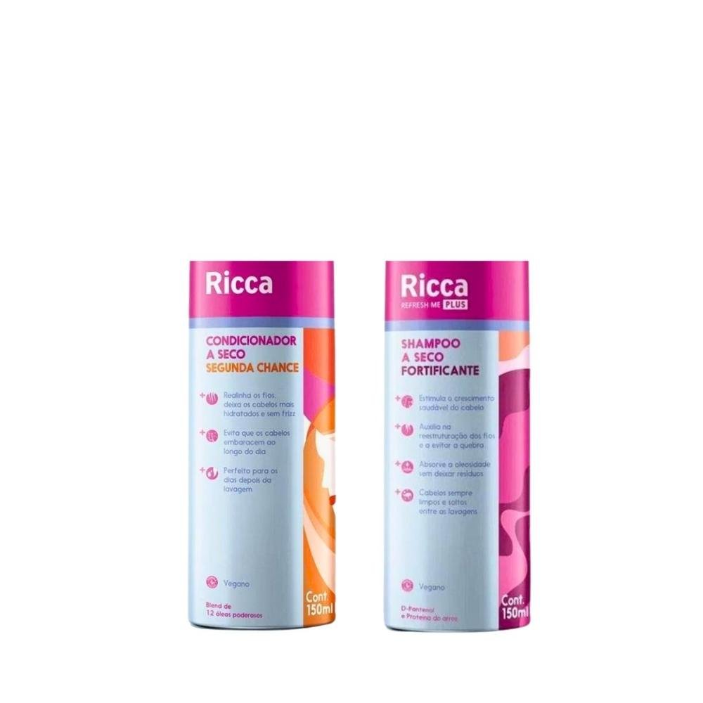 Kit Shampoo + Condicionador Belliz Ricca A Seco C/2 Un ÚNICO 3