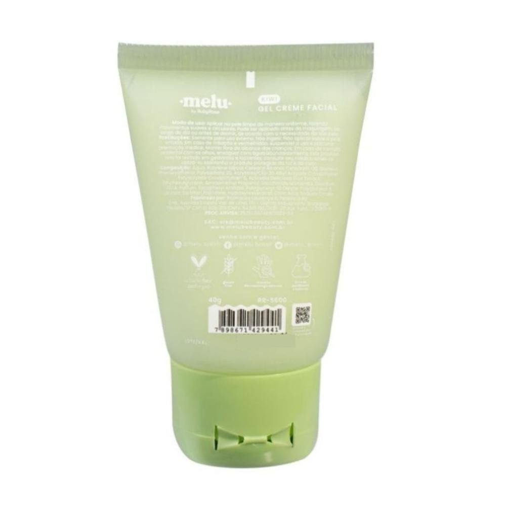 Gel Creme Facial Melu By Ruby Rose Antioxidante Kiwi 40g 40g 3