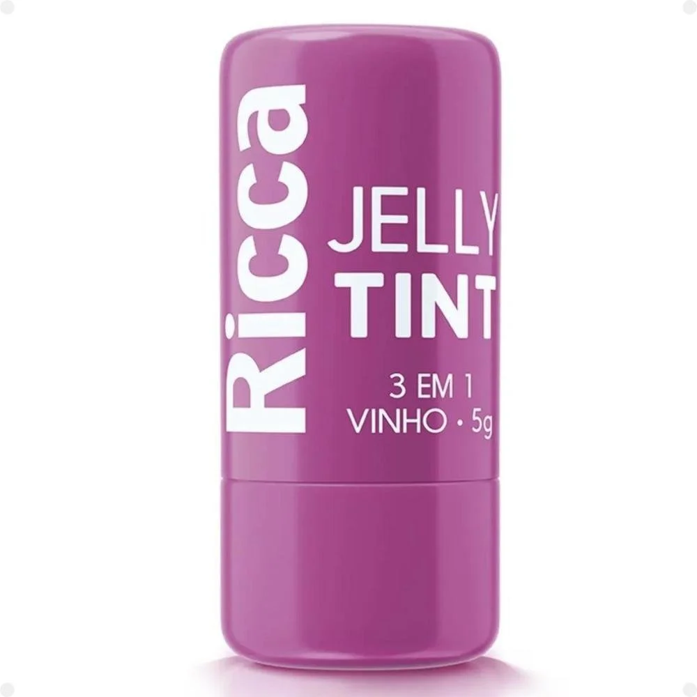Jelly Tint Ricca 3 em 1 Vinho Vinho 4