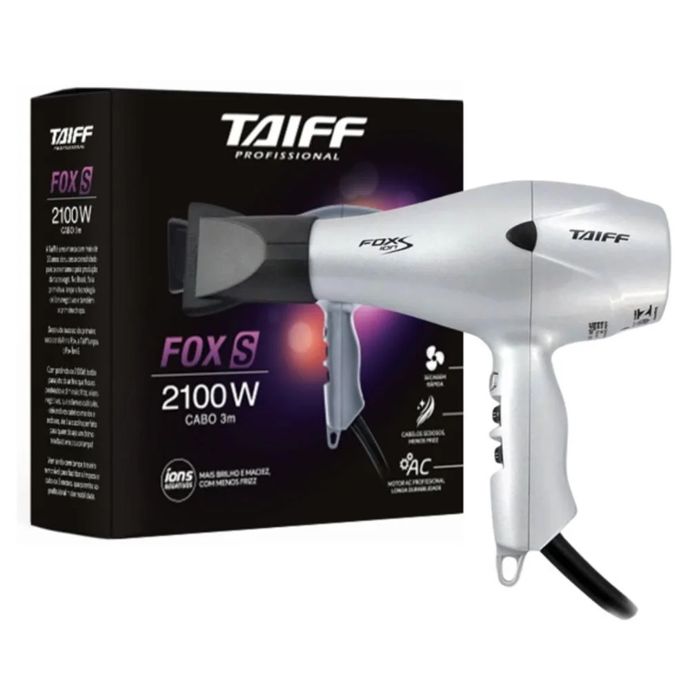 Secador Taiff Fox Ion S 2100w 127v 127V 1