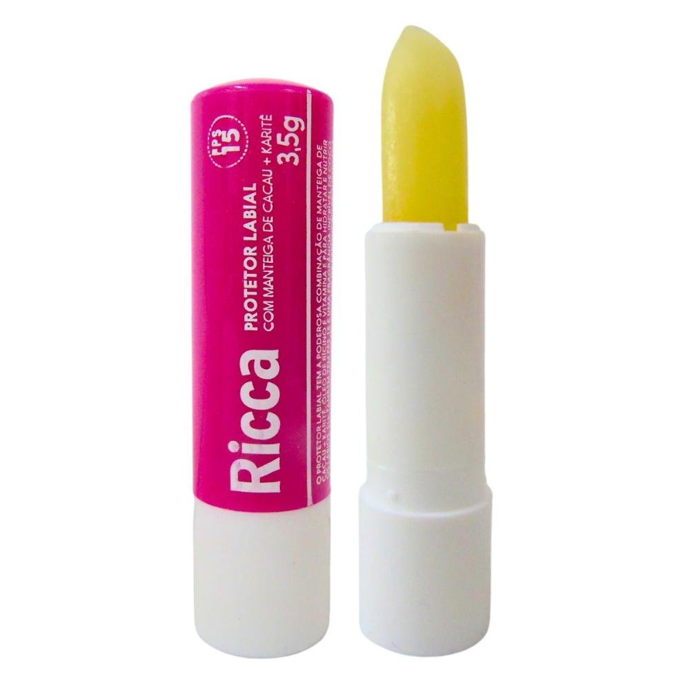 Protetor Labial Ricca Fps15 3,5g Cód:2276 3,5g 1