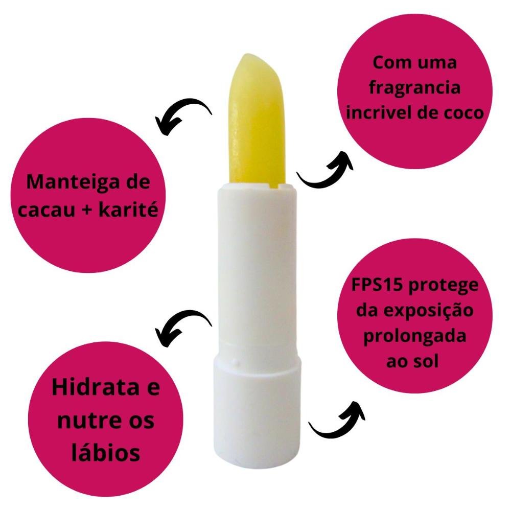 Protetor Labial Ricca Fps15 3,5g Cód:2276 3,5g 2