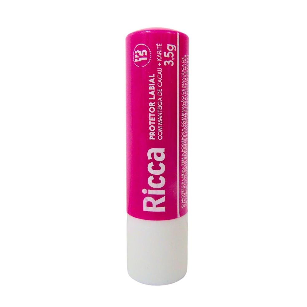 Protetor Labial Ricca Fps15 3,5g Cód:2276 3,5g 4