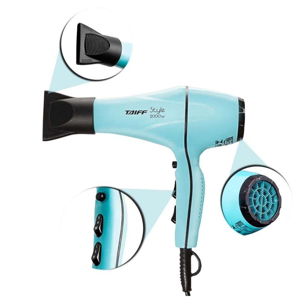 Secador Taiff Style Azul 2000w 127v 127V 3