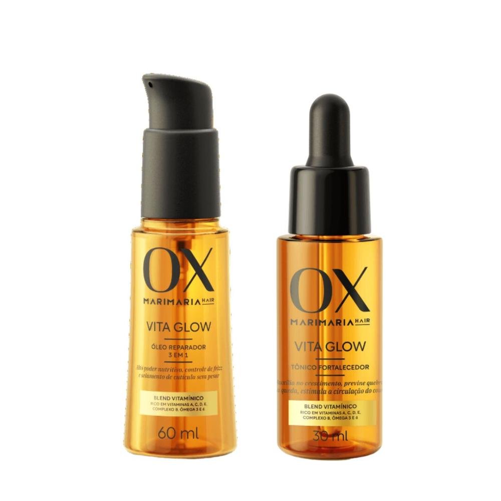 Kit Ox Mari Maria Hair Vita Glow C/6 ÚNICO 3