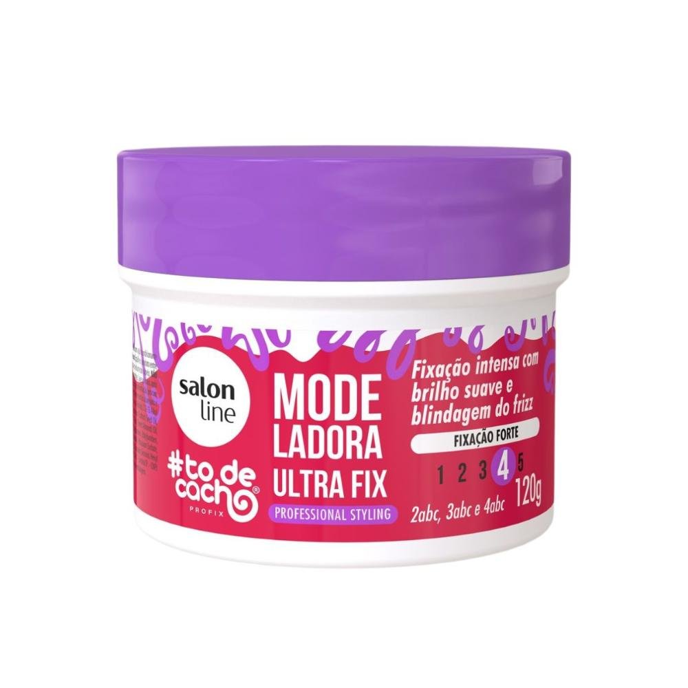 Modeladora Ultra Fix Salon Line #todecacho 120g 120g 1