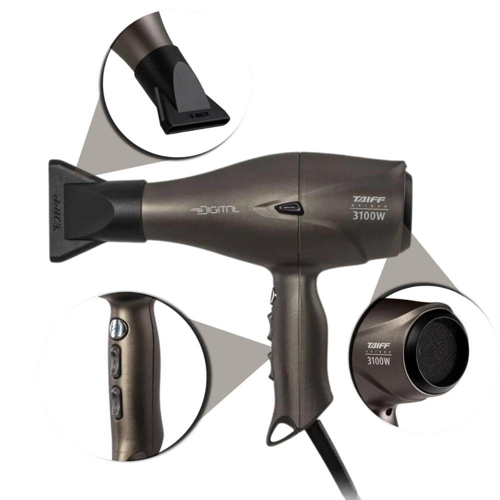Secador Taiff Unique Digital 3100w 220v 220V 3