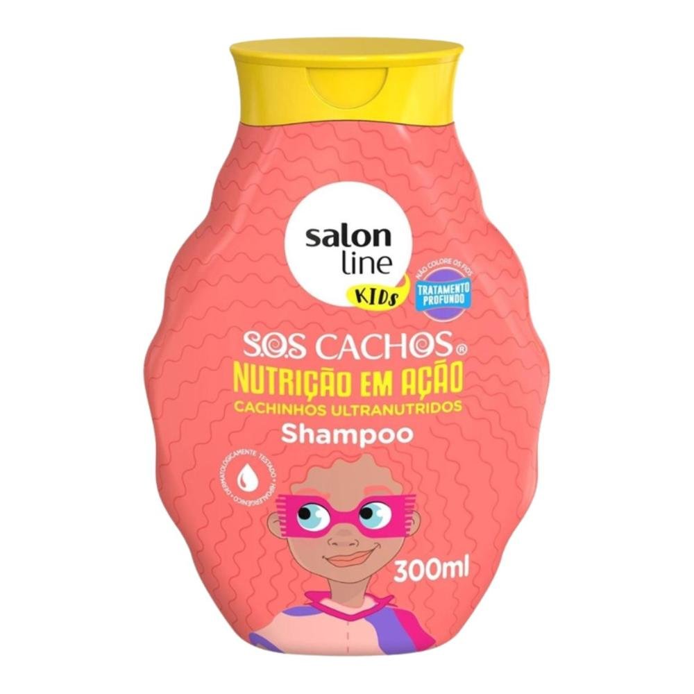 Kit Salon Line Kids Sos Cachos Super Óleos Com 3 ÚNICO 3