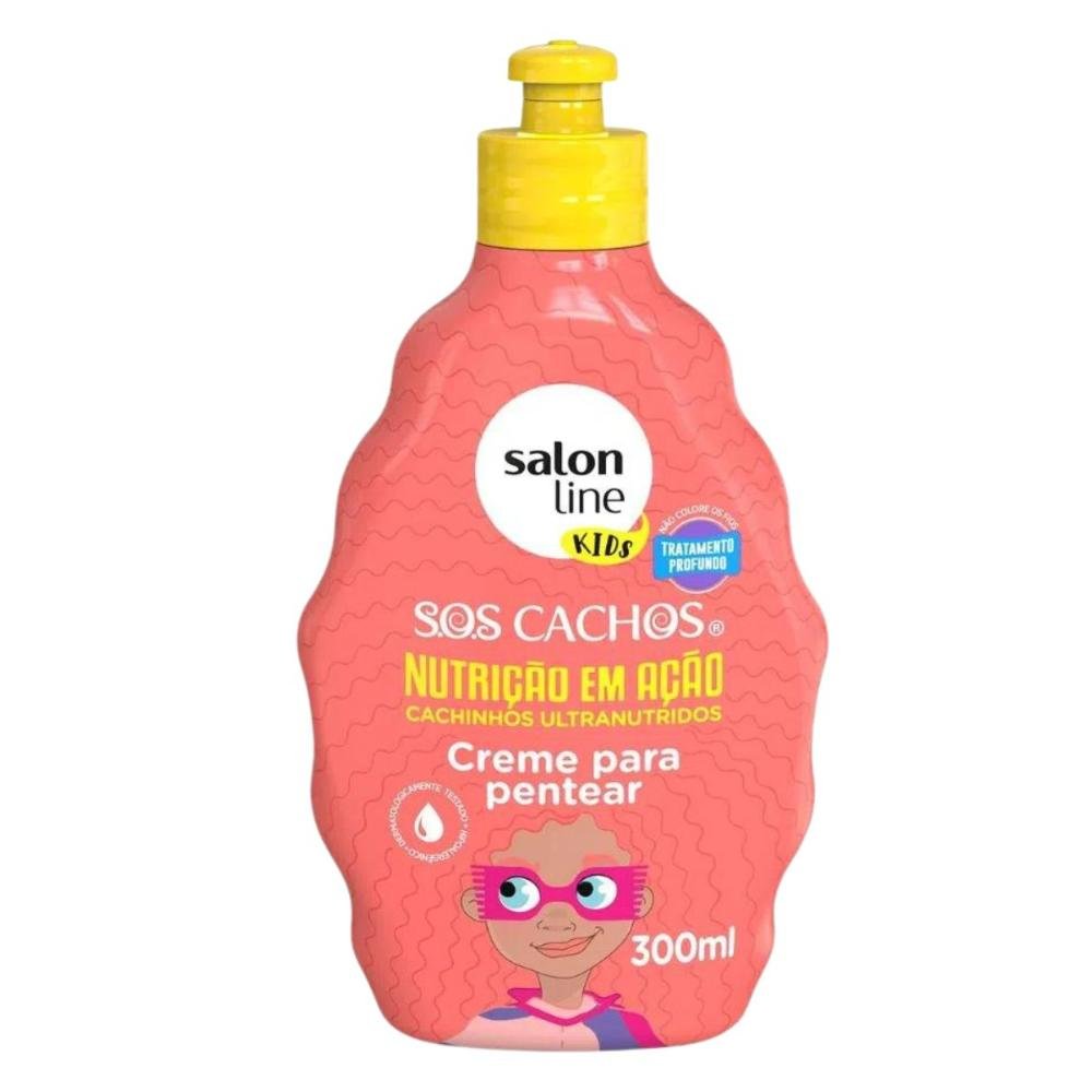 Kit Salon Line Kids Sos Cachos Super Óleos Com 3 ÚNICO 5