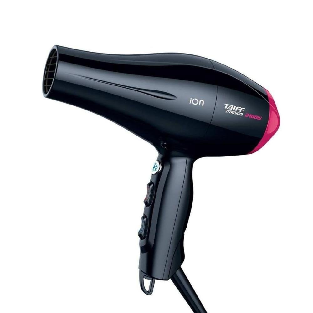 Taiff Secador Titanium Ion Rosa 2100w 110v 110V 6