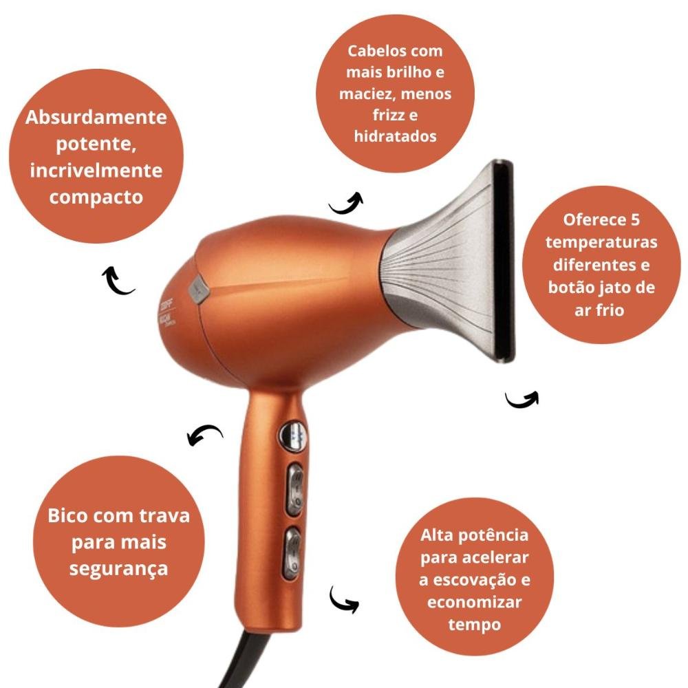 Taiff Secador Vulcan Kompress 2400w 220v 220V 2