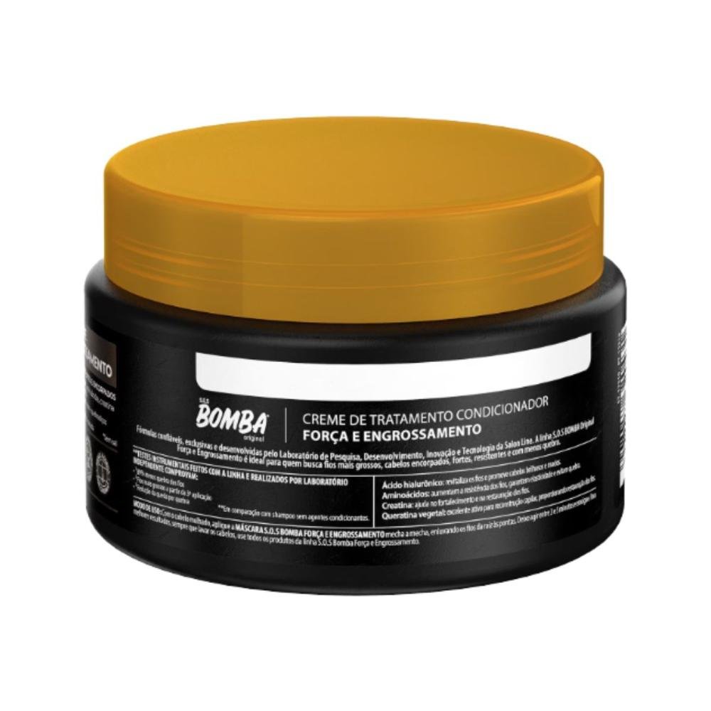 Máscara Hidratante Salon Line Sos Bomba Força e Engrossamento 300g 300g 4