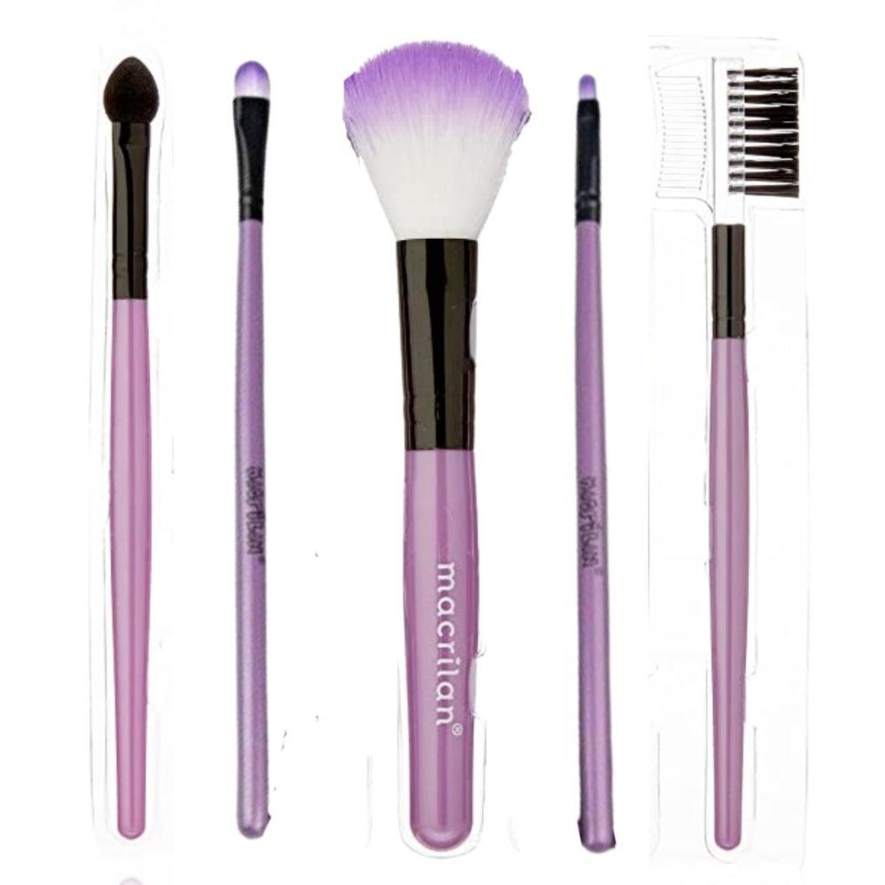Macrilan Kit Com 5 Pincéis Roxo Ref.kp3-1 ÚNICO 3