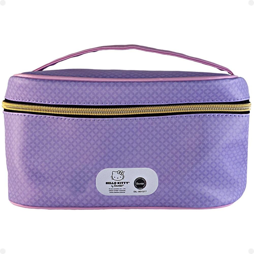 Necessaire Organizadora Hello Kitty by Klass Vough Lilás Kchk-05l ÚNICO 3