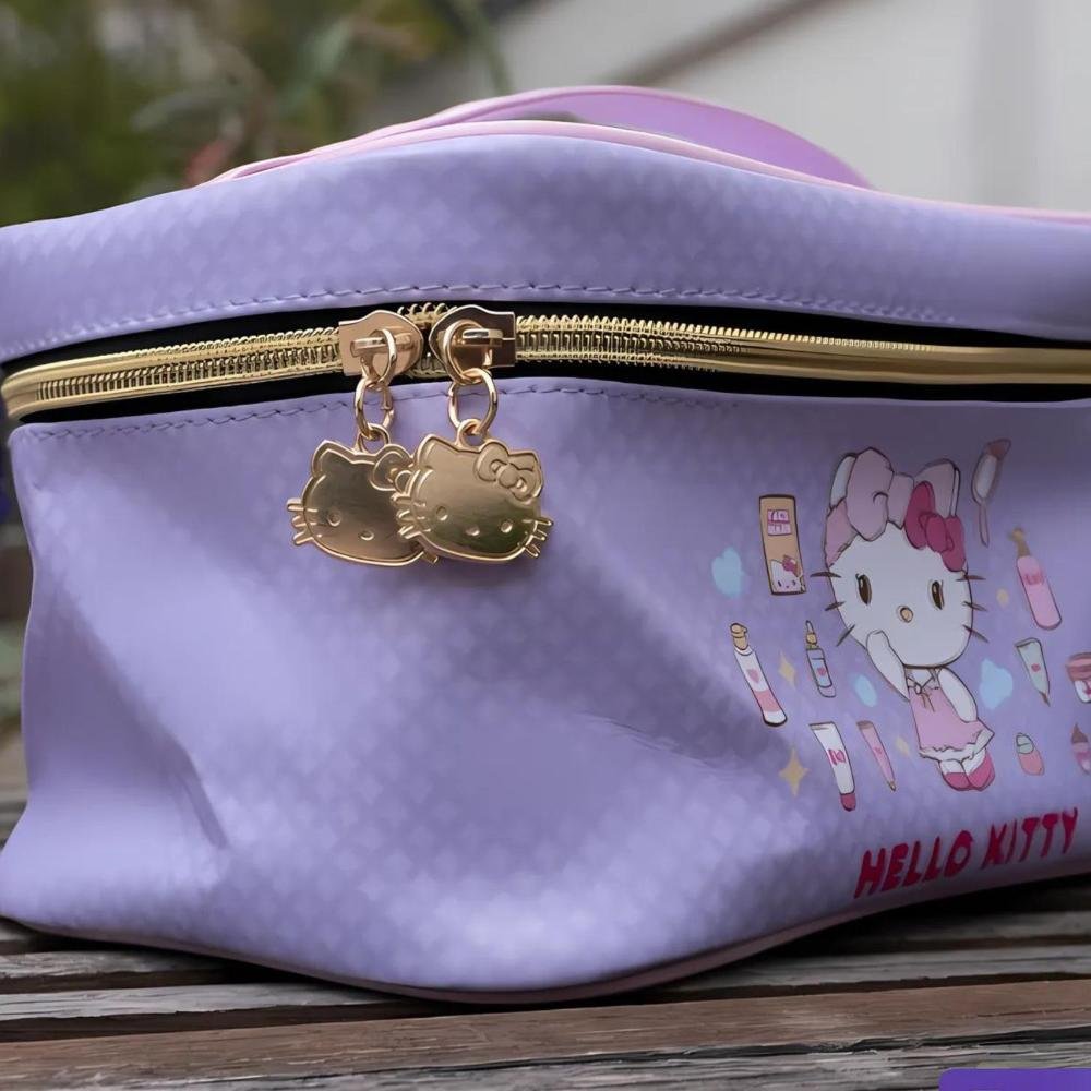 Necessaire Organizadora Hello Kitty by Klass Vough Lilás Kchk-05l ÚNICO 5