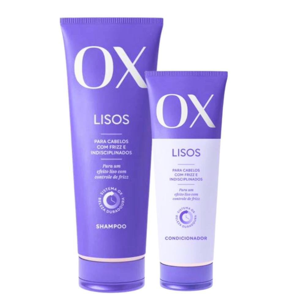 Kit Ox Lisos Cabelos Com Frizz e Indisciplinados C/2 ÚNICO 3