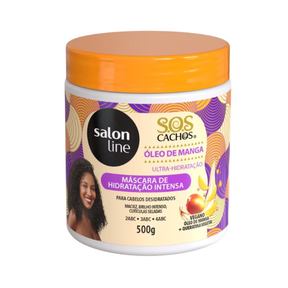 Kit Salon Line Sos Cachos Óleo de Manga C/3 ÚNICO 5