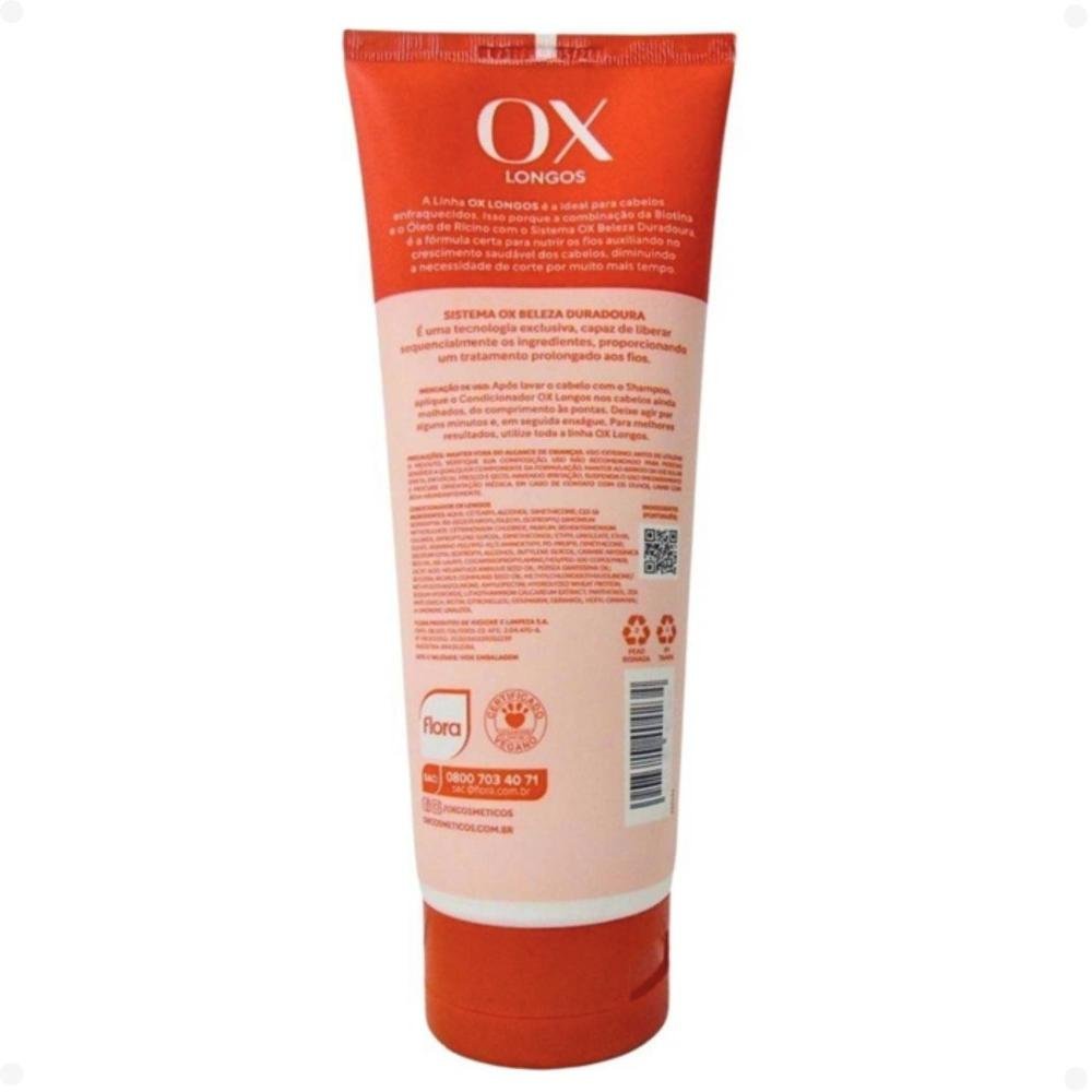 Kit Condicionador Ox Longos Com 2 200ml 200ml 4