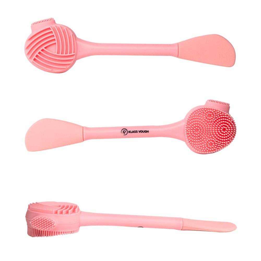 Escova de Limpeza Facial Klass Vough Double Cleanser Rosa Fc-06 ÚNICO 3