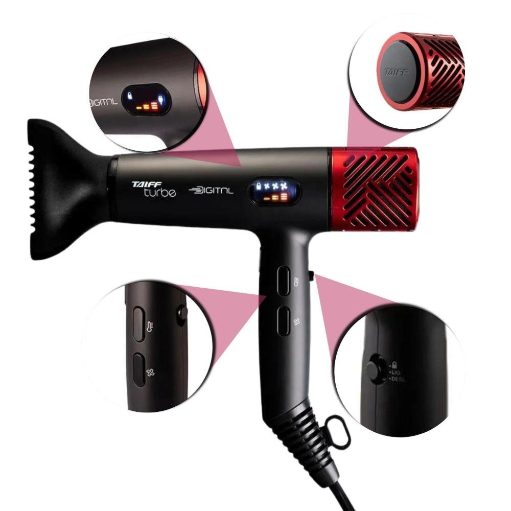 Secador Taiff Turbe Digital 2400w 127v 127V 3