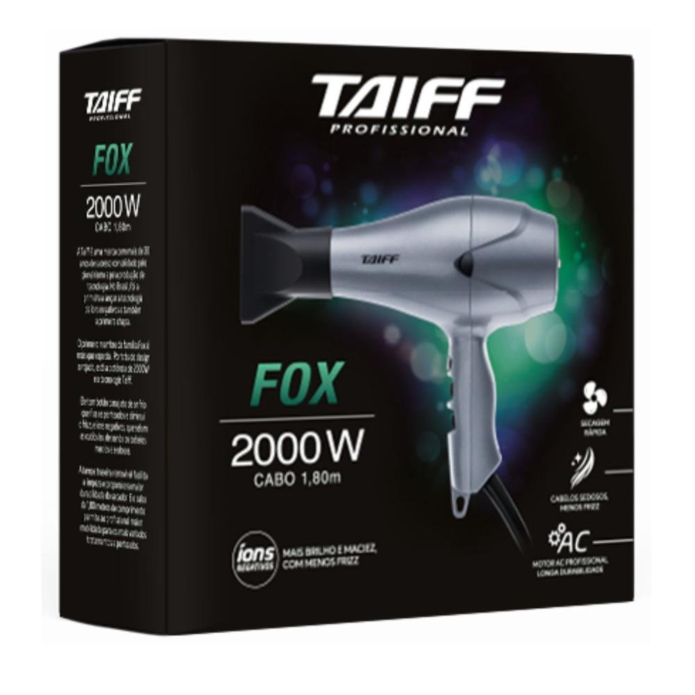 Secador Taiff Fox Prata 2000w 220v 220V 5
