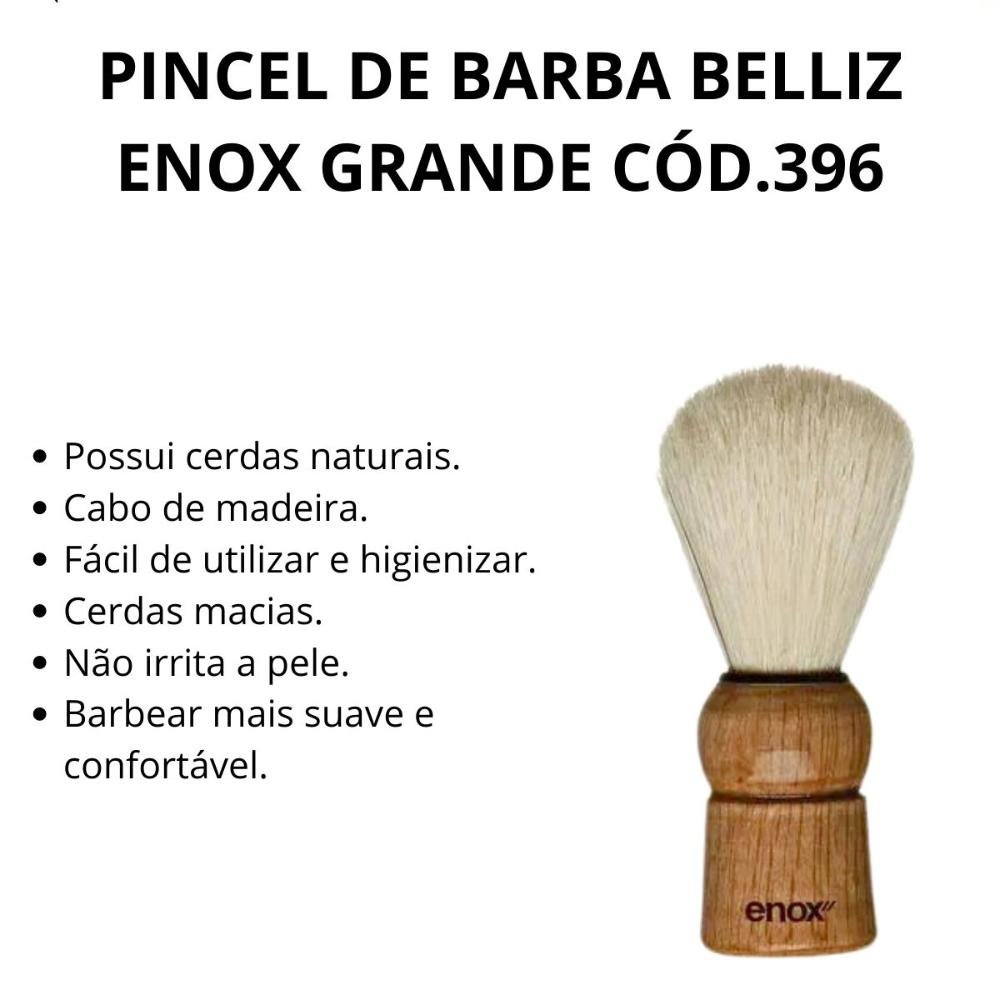 Pincel de Barba Belliz Enox Grande Cód.396 ÚNICO 4