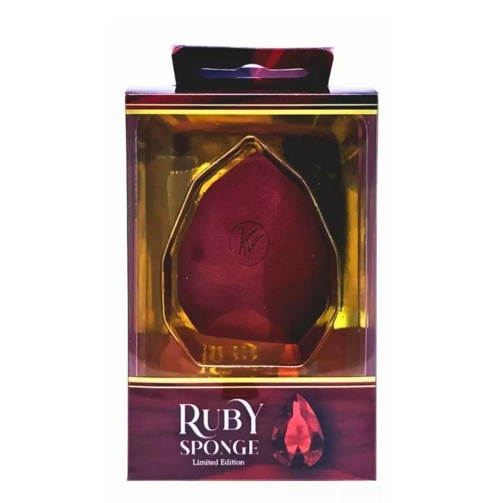 Esponja Para Maquiagem Klass Vough Ruby Sponge Pf-800 ÚNICO 1