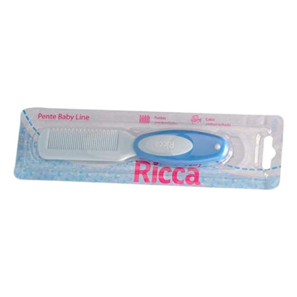 Pente Belliz Ricca Baby Azul Cod.1079 ÚNICO 4