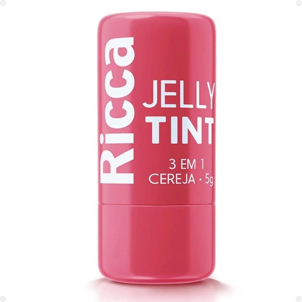 Jelly Tint Ricca 3 em 1 Cereja Cereja 4